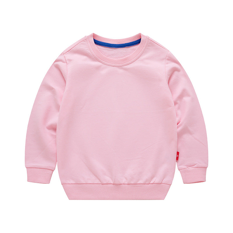 Boys' Solid Colour Round Neck Sweatshirt | 11 Colours | Kids Top