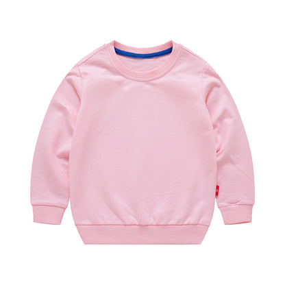 Boys' Solid Colour Round Neck Sweatshirt | 11 Colours | Kids Top