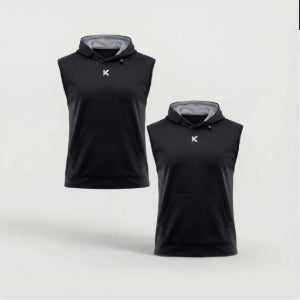 2-Pack Hooded Sauna Sweat Vest for Men - Slimming Workout Vest S–4XL