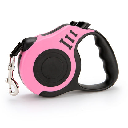 Retractable Dog Lead – One-Touch Brake & Lock | 7 Colours | 3m & 5m
