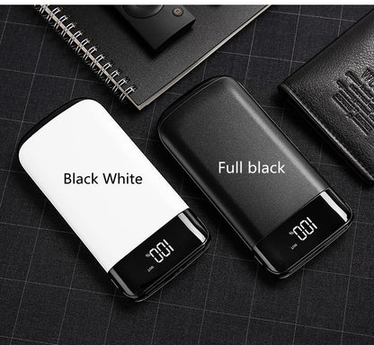 Full Screen Display Power Bank – Large Capacity 10000mAh & 20000mAh 8 Colours