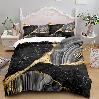 European Landscape Print Bedding Set | Multiple Sizes & Designs