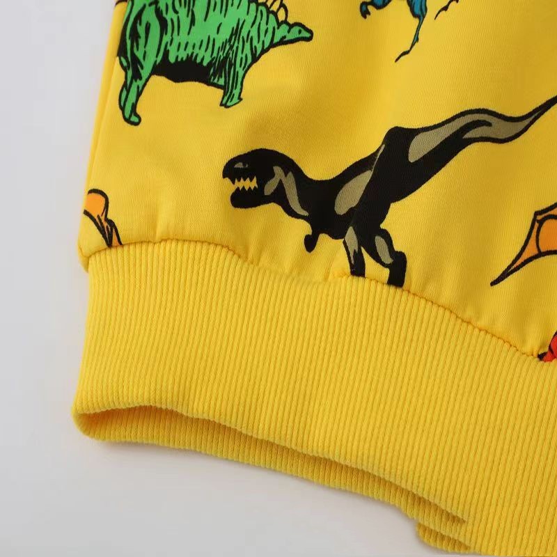 Children's Dinosaur Print Sweatshirt | Cotton Kids Top 90–140cm