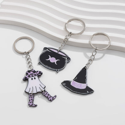 Strawberry & Fruit Charm Keychain | Cute Gift