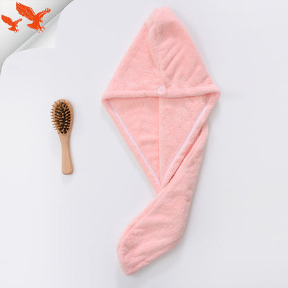Coral Fleece Hair Drying Cap | Quick-Dry & Soft | Pack of 1, 2, 3 or 4