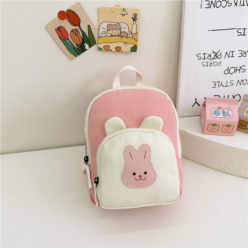 Kids' Cartoon Bunny Kindergarten Backpack – Air Pillow Straps