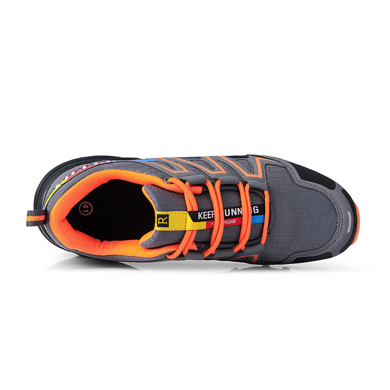 Men's Multicolour Outdoor Sneakers – Non-Slip, All-Season
