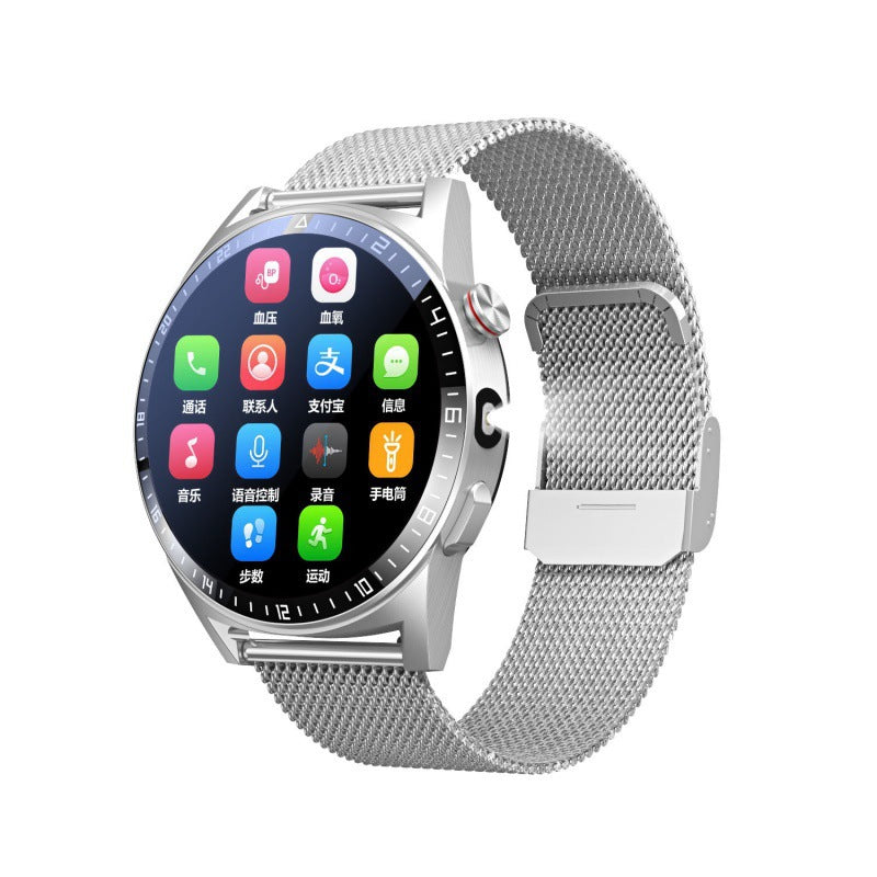 Smartwatch with Bluetooth Calling & Flashlight – TFT, 14-Day Battery