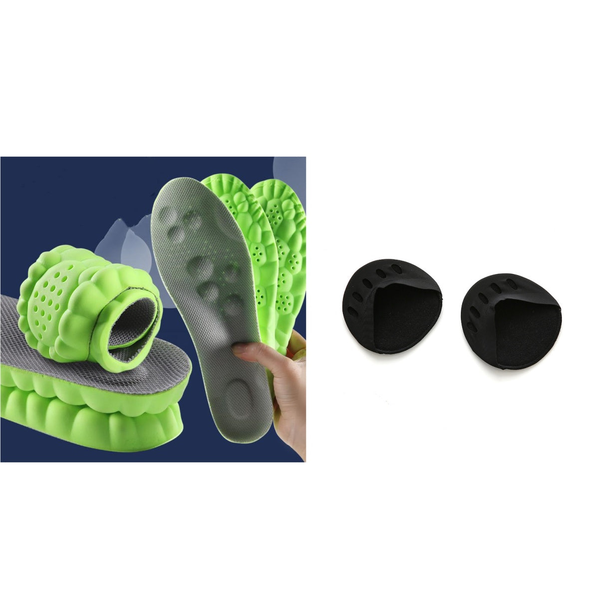 4D Cushioning Insoles – Soft Anti-Fatigue Shoe Inserts, Unisex