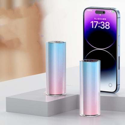 Mini Lipstick Power Bank – Fast Charging 5000mAh & 10000mAh Blue Pink Gradient