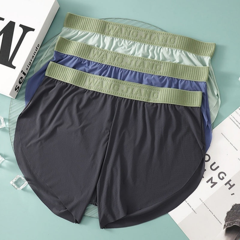 Men's Seamless Athletic Boxer Shorts Low-Rise M–XXXL