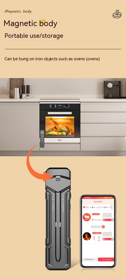 Wireless Kitchen Oven & Food Thermometer | ±1°C Accuracy