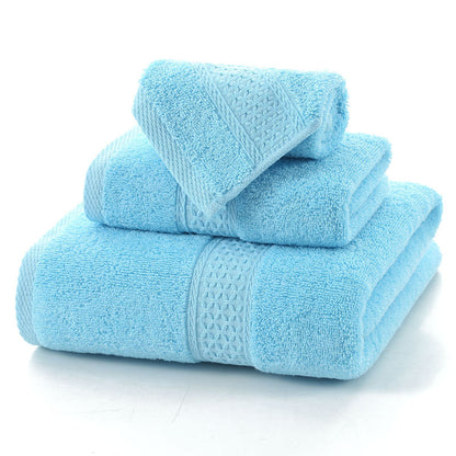 Long-Staple Cotton Towel Set | Absorbent Jacquard Towels | JParker