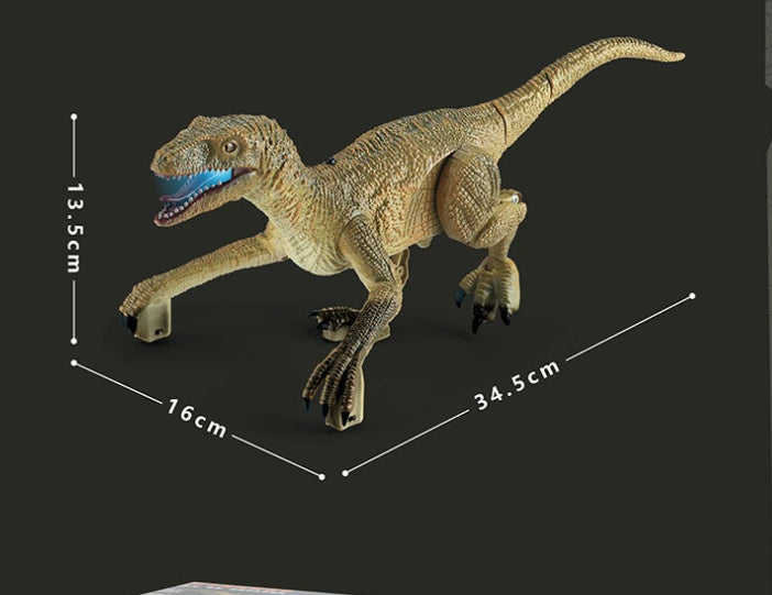 RC Remote Control Dinosaur Toy with Lights & Sound