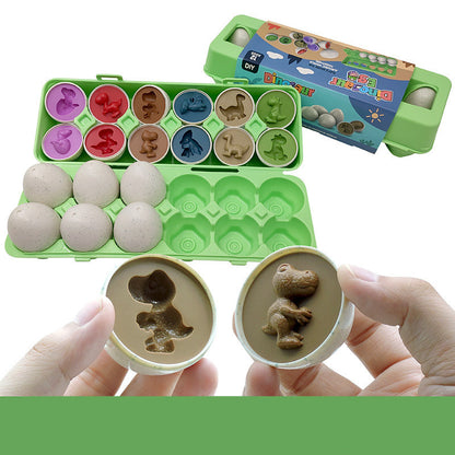 Montessori Egg Shape Matching Toy - Educational Sorting Game for Kids