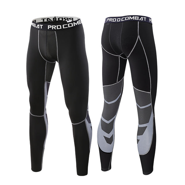 Men's Compression Pants – Sports Leggings, Multiple Colours, S–3XL
