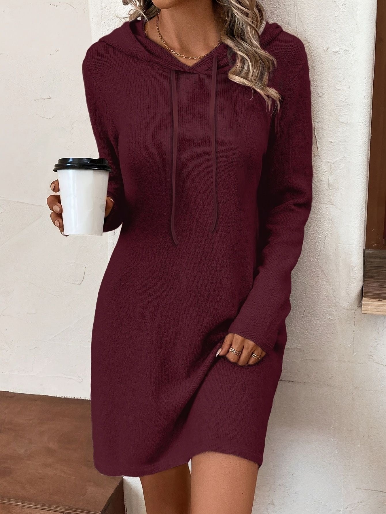 Women's Long Sleeve Bodycon Midi Dress – 7 Colours | S–2XL