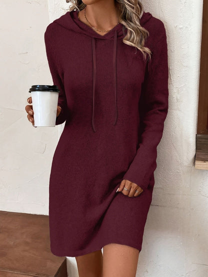 Women's Long Sleeve Bodycon Midi Dress – 7 Colours | S–2XL
