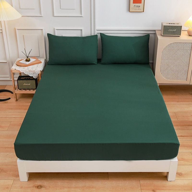 Polyester Fitted Sheet & Pillowcase | 15 Colours