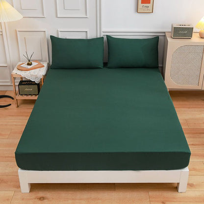 Polyester Fitted Sheet & Pillowcase | 15 Colours