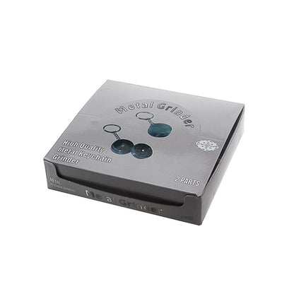 Zinc Alloy Magnetic Grinder Keychain | Compact 30mm Herb Grinder