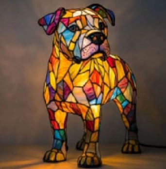Animal Resin Night Light | Dog, Cat & Owl Designs