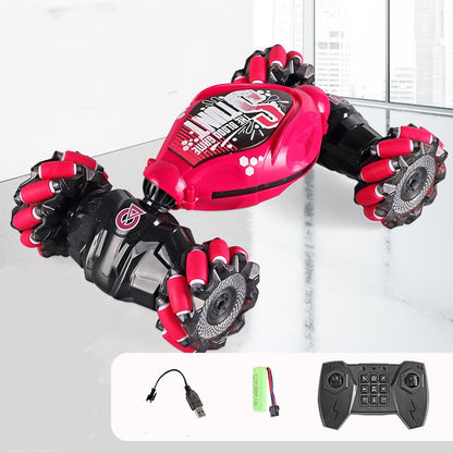 Gesture Sensing Twisting RC Stunt Car – Transforming Body 3 Colours