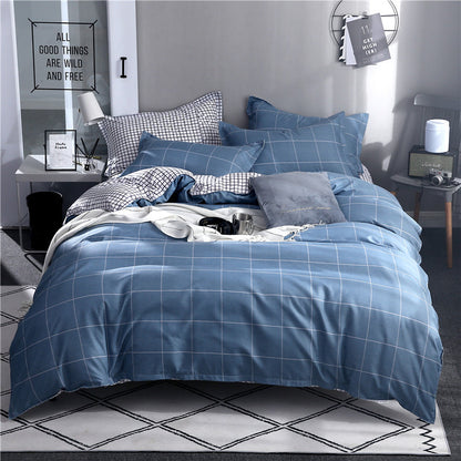 Twill Reactive Print Bedding Set | 4 Piece | 5 Sizes