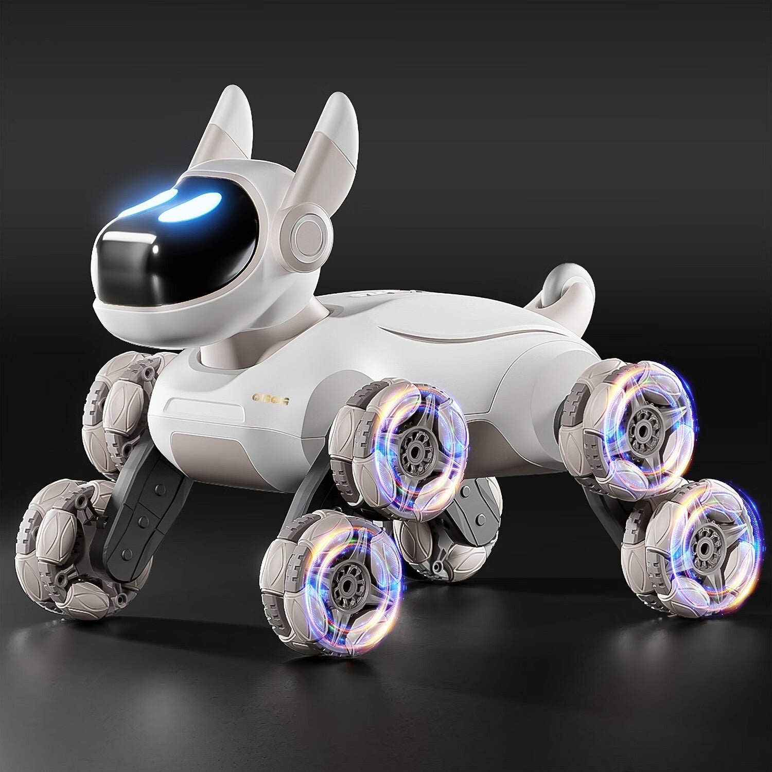 Electric RC Robot Dog | 8-Wheel Remote Control Toy