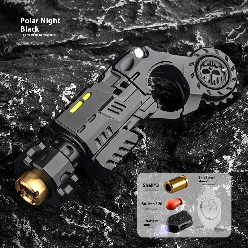 Alloy Shell-Ejecting Soft Bullet Toy Gun