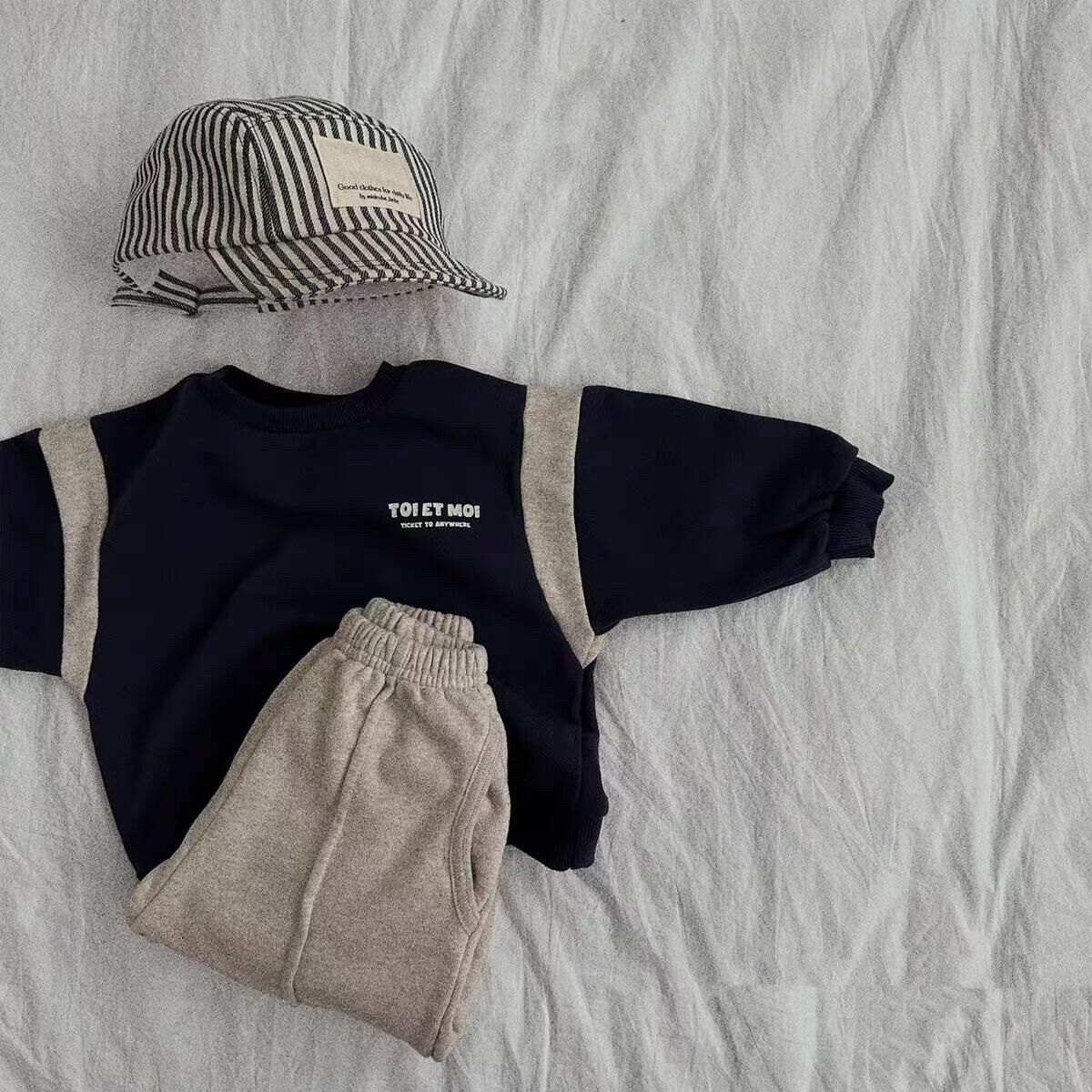 Children's Patchwork Cotton Sweatshirt
