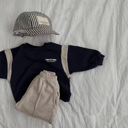Children's Patchwork Cotton Sweatshirt