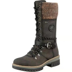 Women's Square Heel High-Cut Boots | 6 Colours | EU 35–43