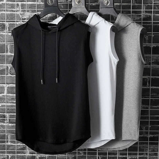Men's Sleeveless Sports Vest Top | Loose Fit | M–3XL