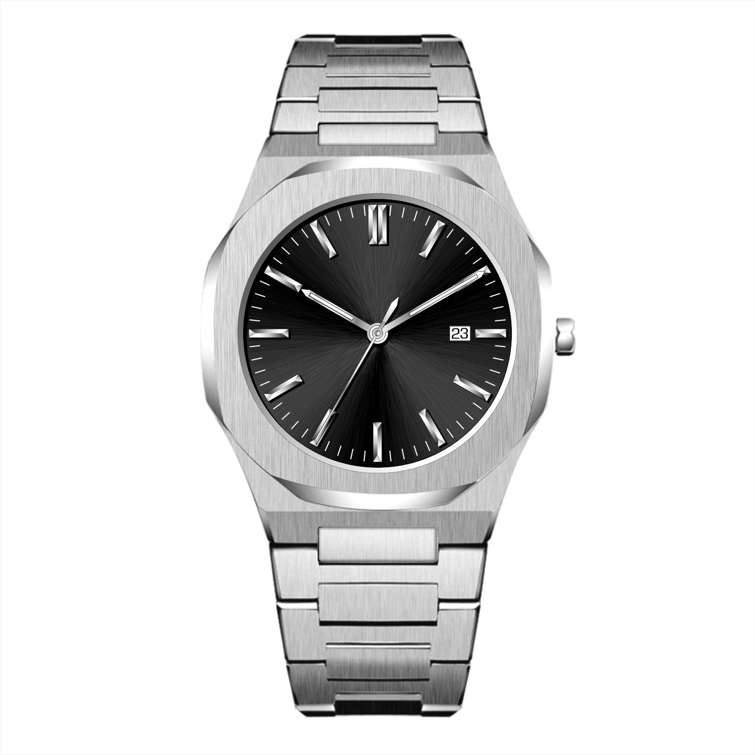 Men's Business Quartz Watch with Calendar – 6 Colours