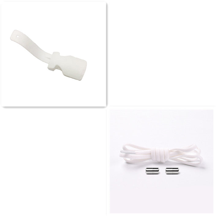 Elastic No-Tie Shoelaces – Half-Round Capsule Lock, 22 Colours