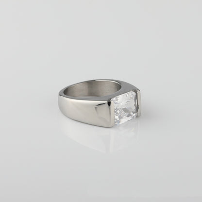 Stylish Womens Stainless Steel Ring