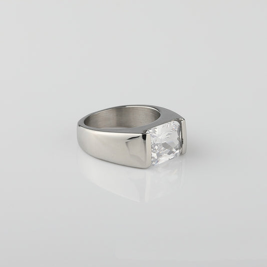 Stylish Womens Stainless Steel Ring