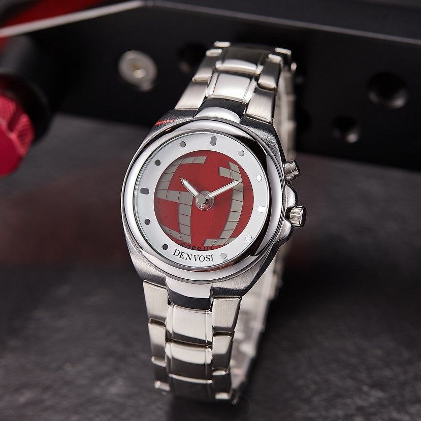 Men's Y2K Dual Display Vintage Watch – Digital & Analogue