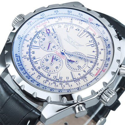 Men's Skeleton Mechanical Watch | Large Dial | 4 Styles