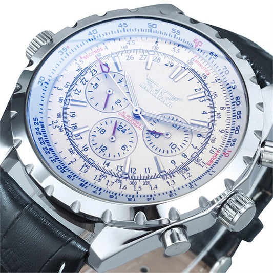 Men's Skeleton Mechanical Watch | Large Dial | 4 Styles