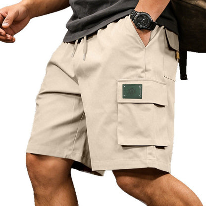 Men's Loose Fit Multi-Pocket Casual Shorts | Elastic Waist S-3XL
