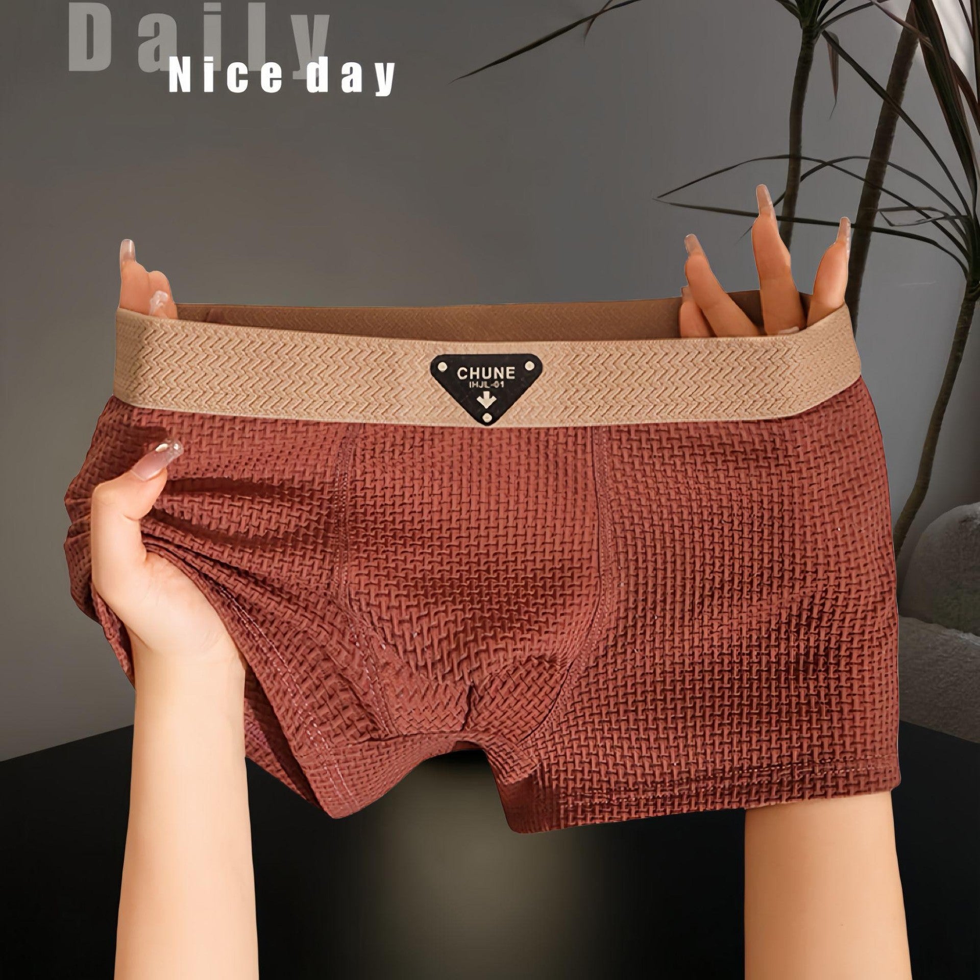Men's Nylon Sport Boxer Briefs | 6 Colours | L–4XL