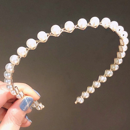 Korean Pearl Headband – 19 Styles | Plated Metal & Pearl