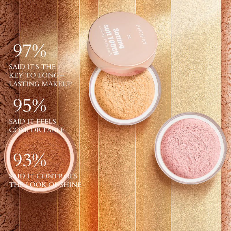 Setting Loose Powder - Long-Lasting Sweatproof Matte Finish